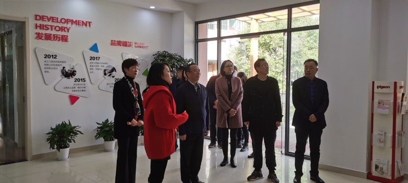 南昌市总工会领导视察工作